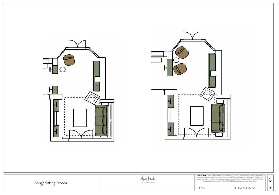 Snug/Sitting Room floor plan