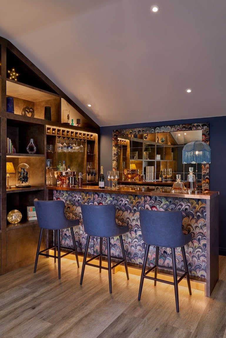 Comfortable seating at the Oxted bar