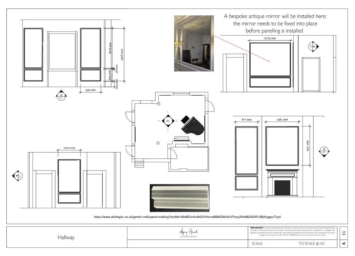 Hallway plan
