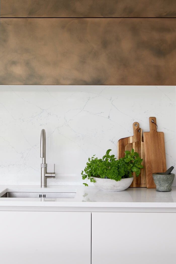 Kitchen - sink and working surface detail