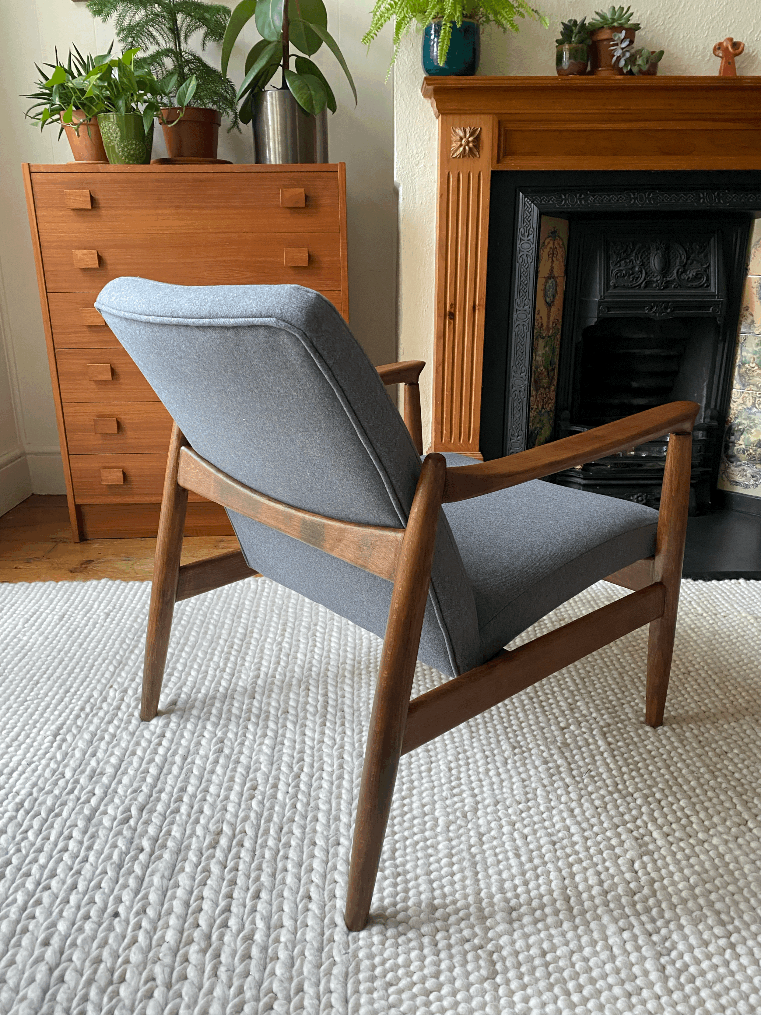 Mid Century Lounge Homa Chair 1960s