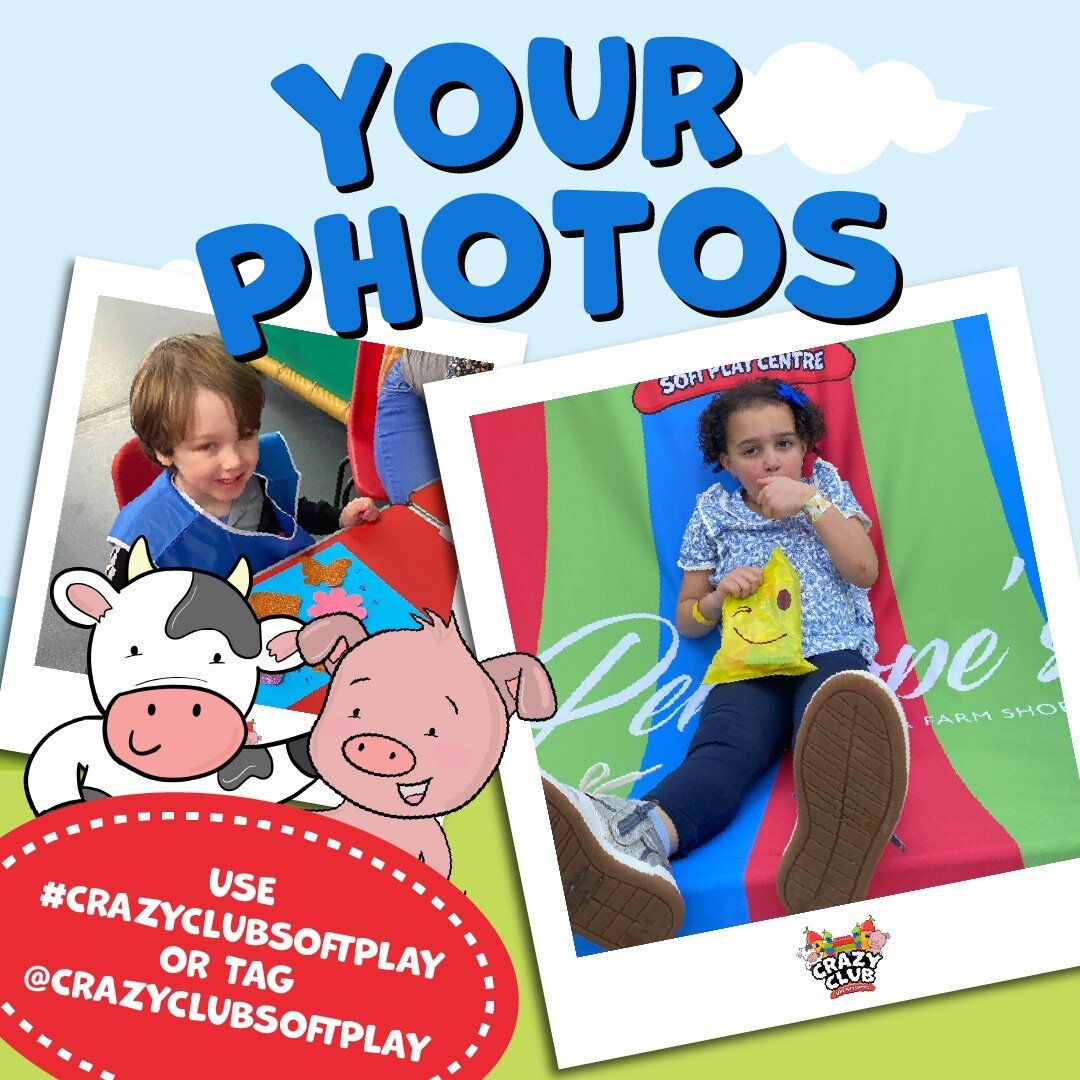 Capture the craziness at Crazy Club! 📸🎉

Check out these amazing photos taken by our incredible visitors.

Share your own unforgettable moments using #CrazyClubSoftPlay and let the world see the fun we have here! Visit us and create memories that l