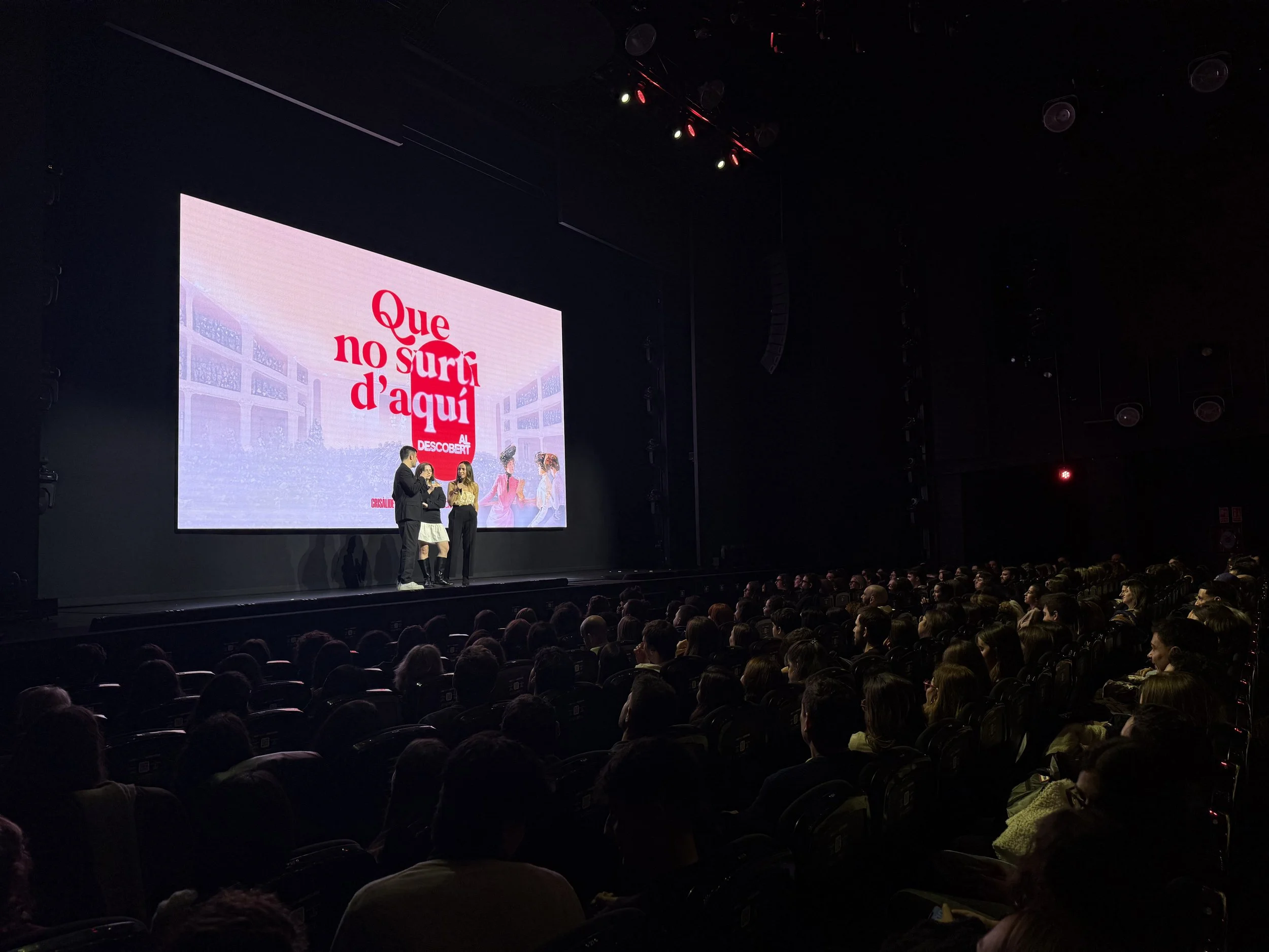 Èxit total del ‘Que No Surti d’Aquí’ en la preestrena de la seva docusèrie