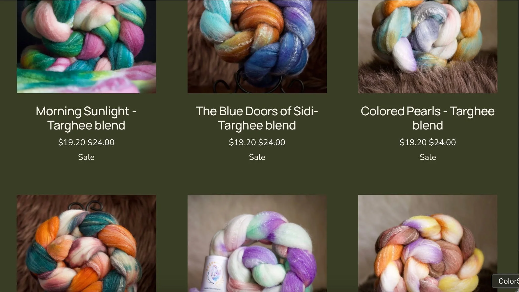 🎉 20%OFF 🥳 Up to 35%OFF! 🎁The Last Braid!! 
Targhee Blend!! If you haven&rsquo;t checked it out yet, now is your chance to grab any of our last colors in this blend. These are perfect for your upcoming project or a great gift. ☺️

🎉 20%OFF 
- Lim