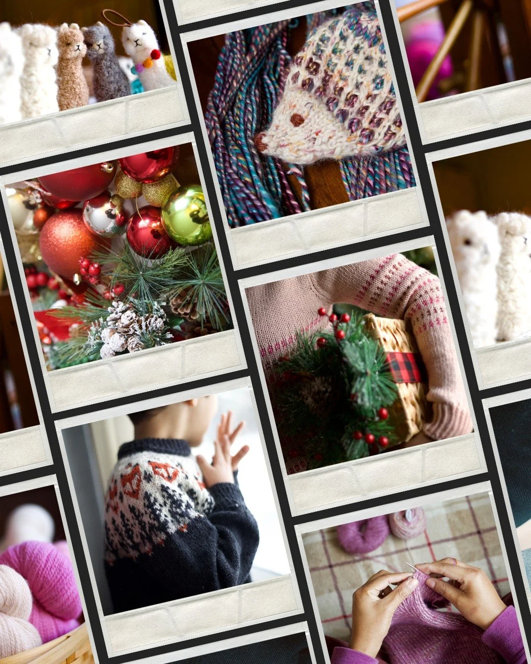 🎁DECEMBER 2025 - Life &amp; Projects 🎄
&bull;
&bull;
&bull;
#December2025  #decembervibes 
#lairofthellama #knitterofinstagram #handspinnersofinstagram #wemakeyarn