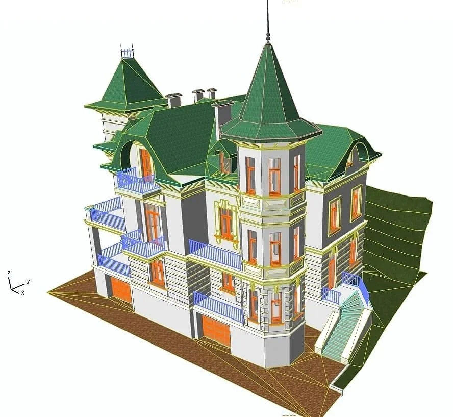 BIM modelování budov a prostor, 3D model budovy