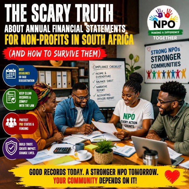 The Scary Truth About Annual Financial Statements for Non-Profits in South Africa 