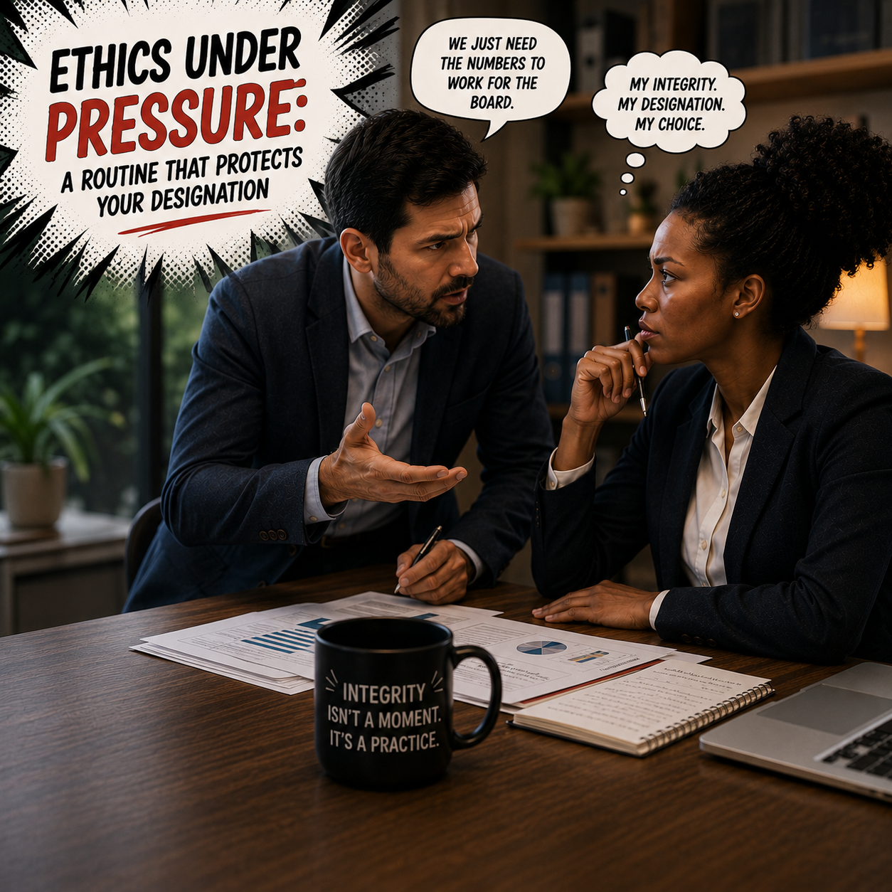 Ethics Under Pressure: A Routine That Protects Your Designation