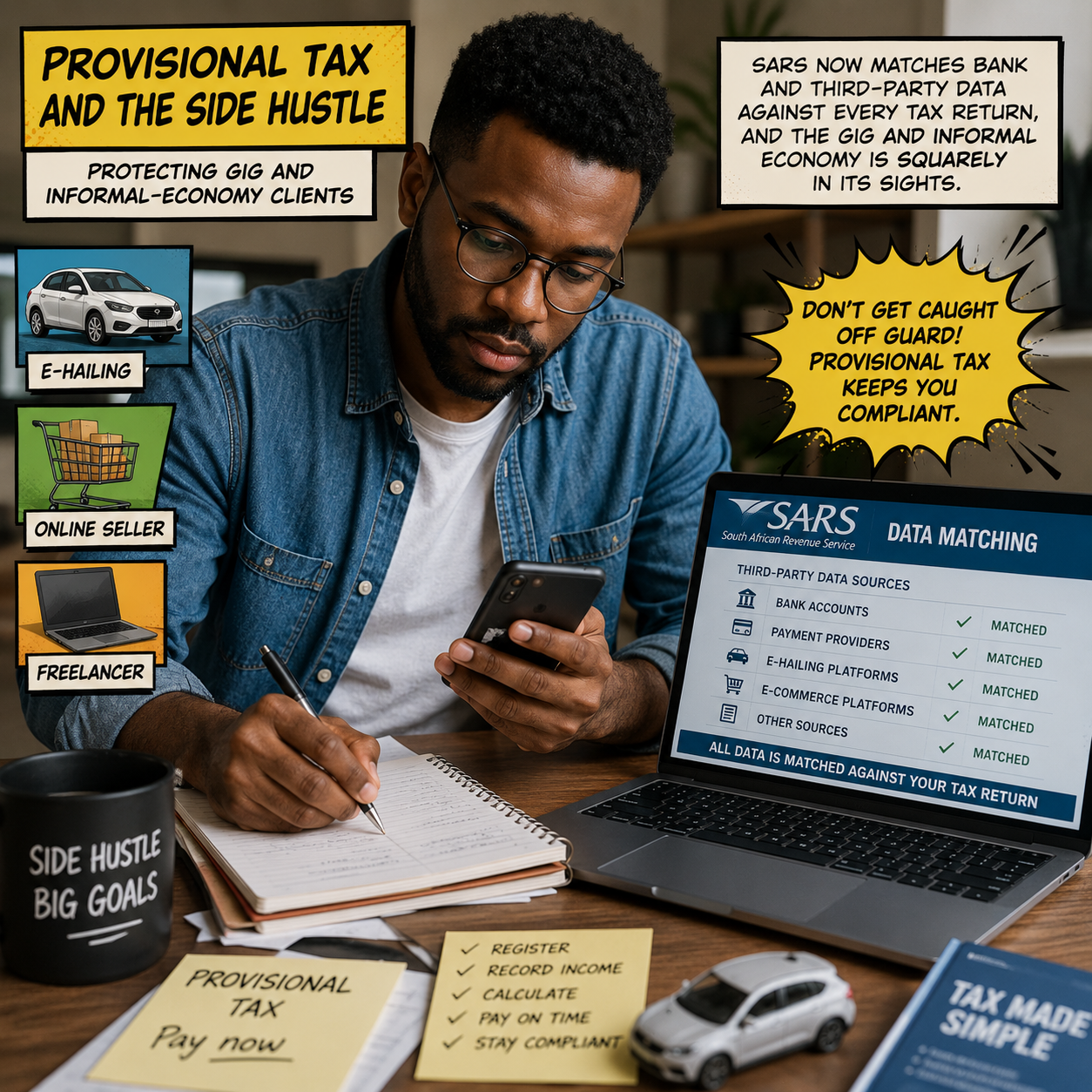 Provisional Tax and the Side Hustle: Protecting Informal-Economy Clients