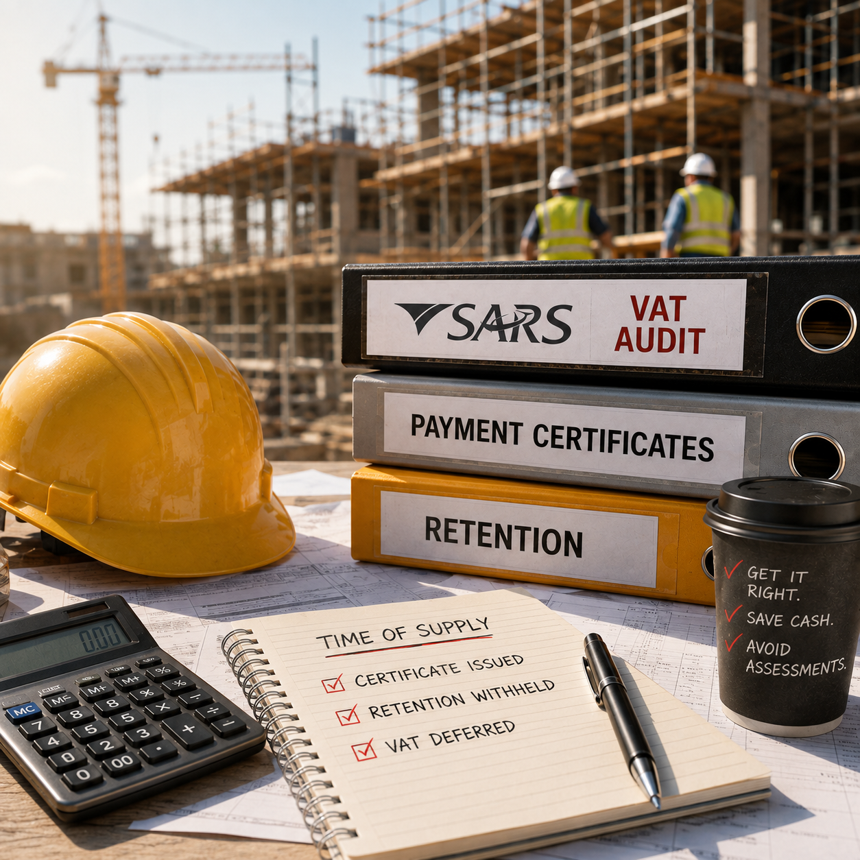 Construction VAT: Why It Never Matches Revenue, and the Mistake SARS Waits For