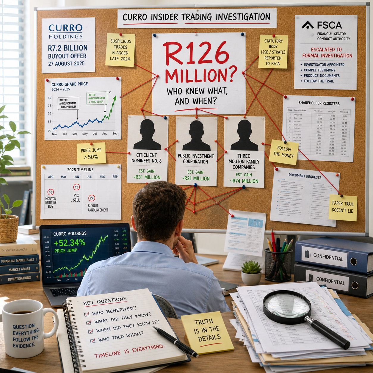 FSCA Investigates Curro Insider Trading: What It Means