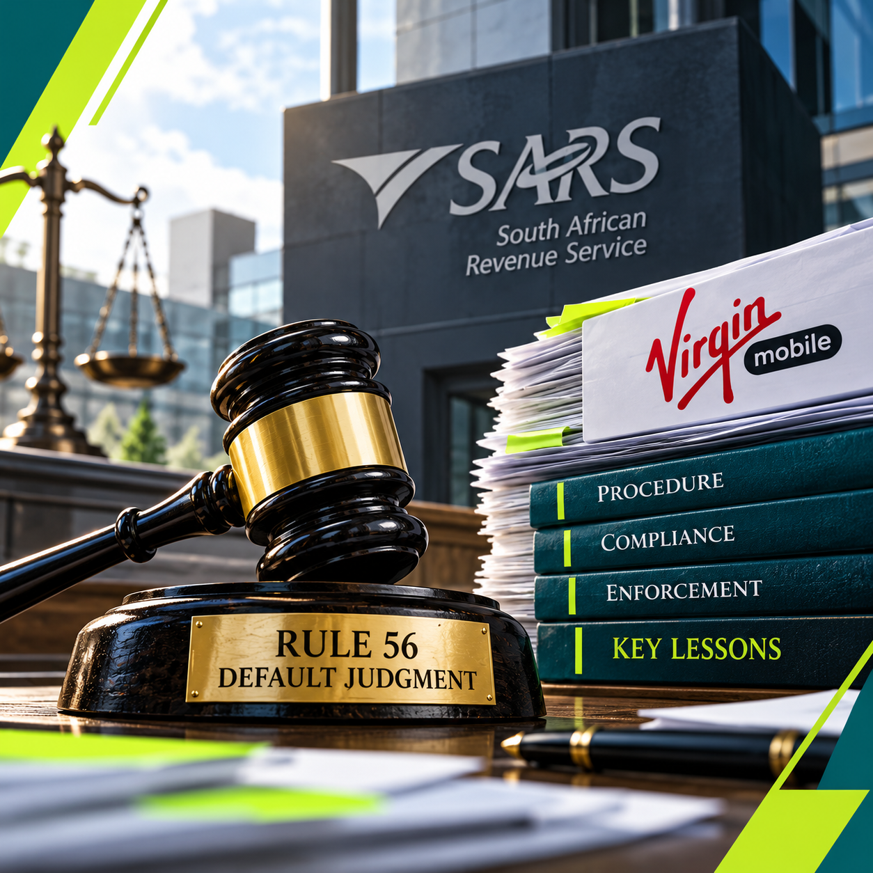 Rule 56 default judgment against SARS: lessons from Virgin Mobile