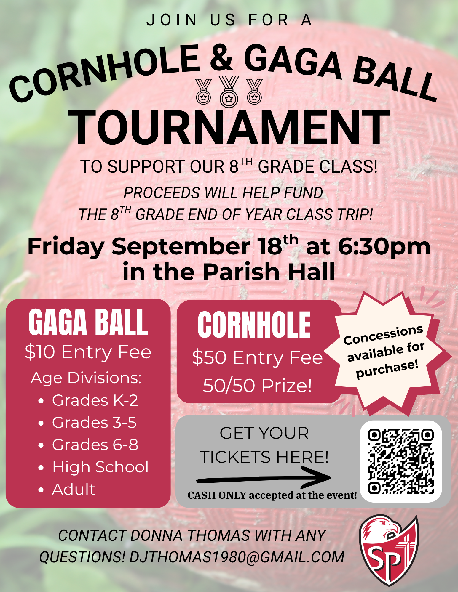 Cornhole & Gagaball Tournament