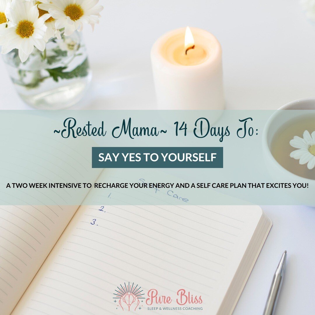 In this busy season, wouldn't it be great if you could take a moment for yourself?

My &quot;Rested Mama, 14 Days To Say Yes to Yourself&quot; starts in a few days on December 7th, and registration is OPEN.

Why does this matter?

As a mom myself, I'
