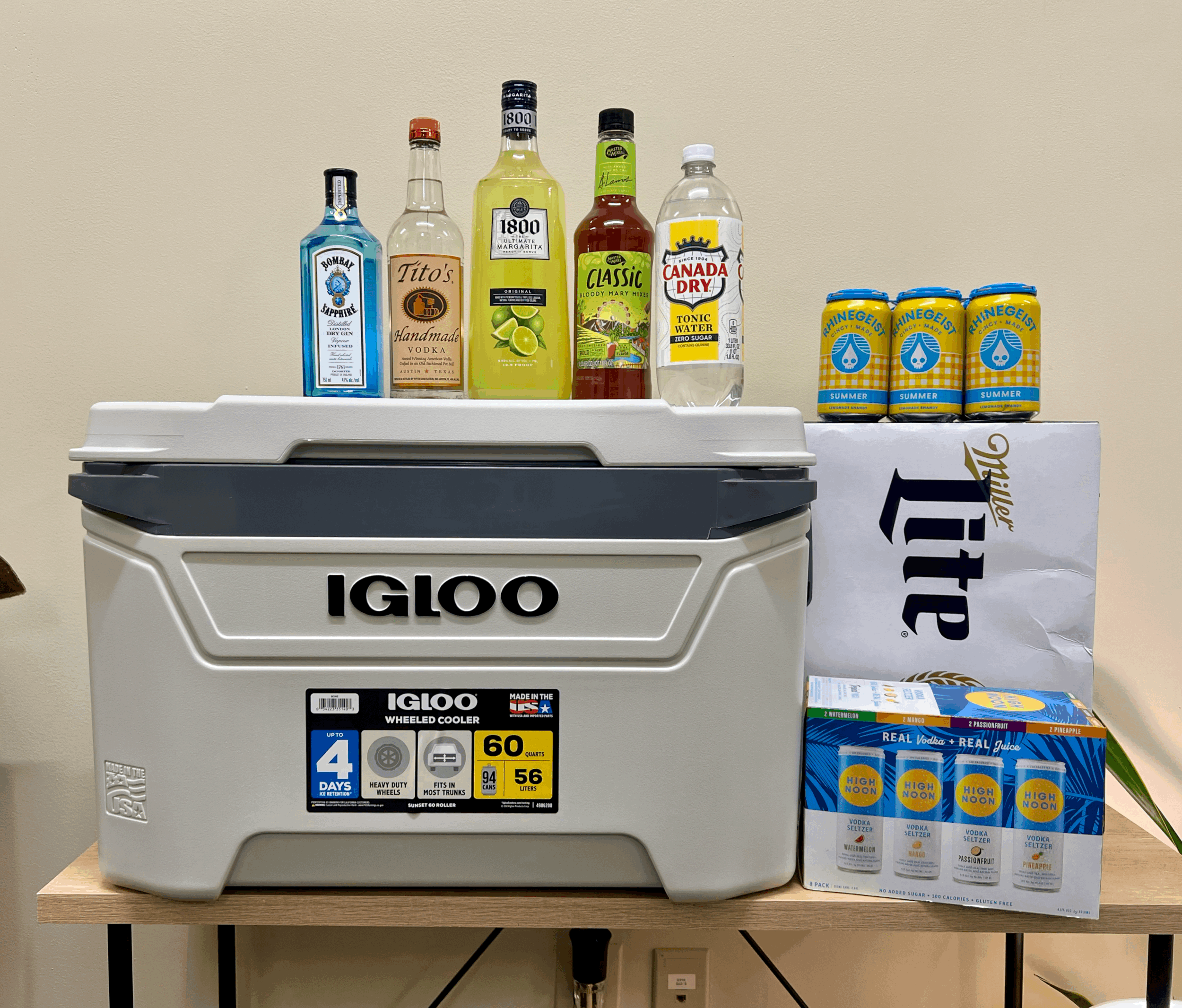 Cooler of Cheer Raffle - 8 for $50