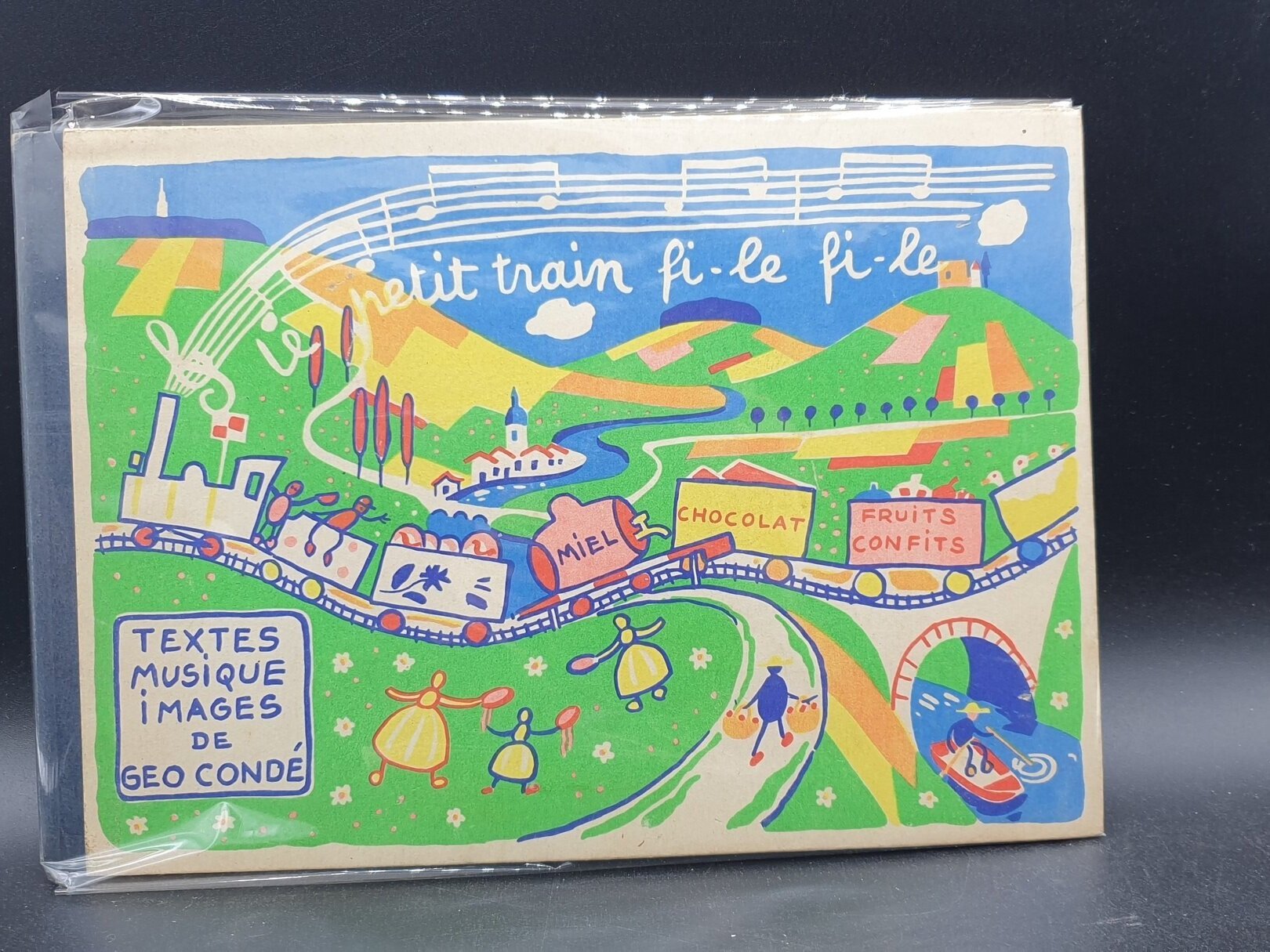 Le petit train fi-le fi-le de Condé 1946