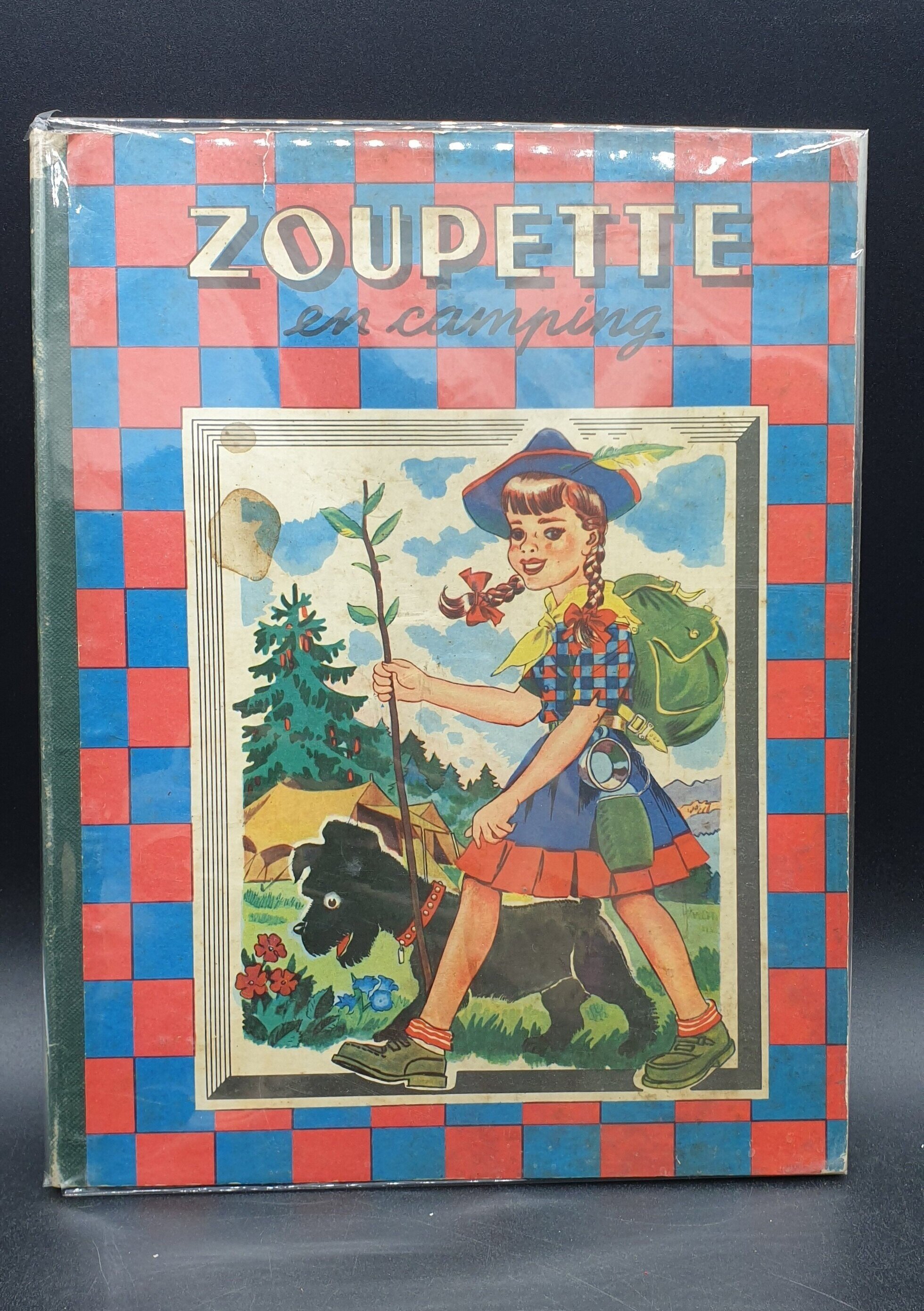Zoupette au Camping Sabran 1953