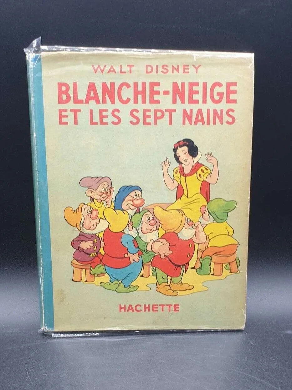 Livre Blanche-neige Disney Hachette 1948 — bookandbroc81