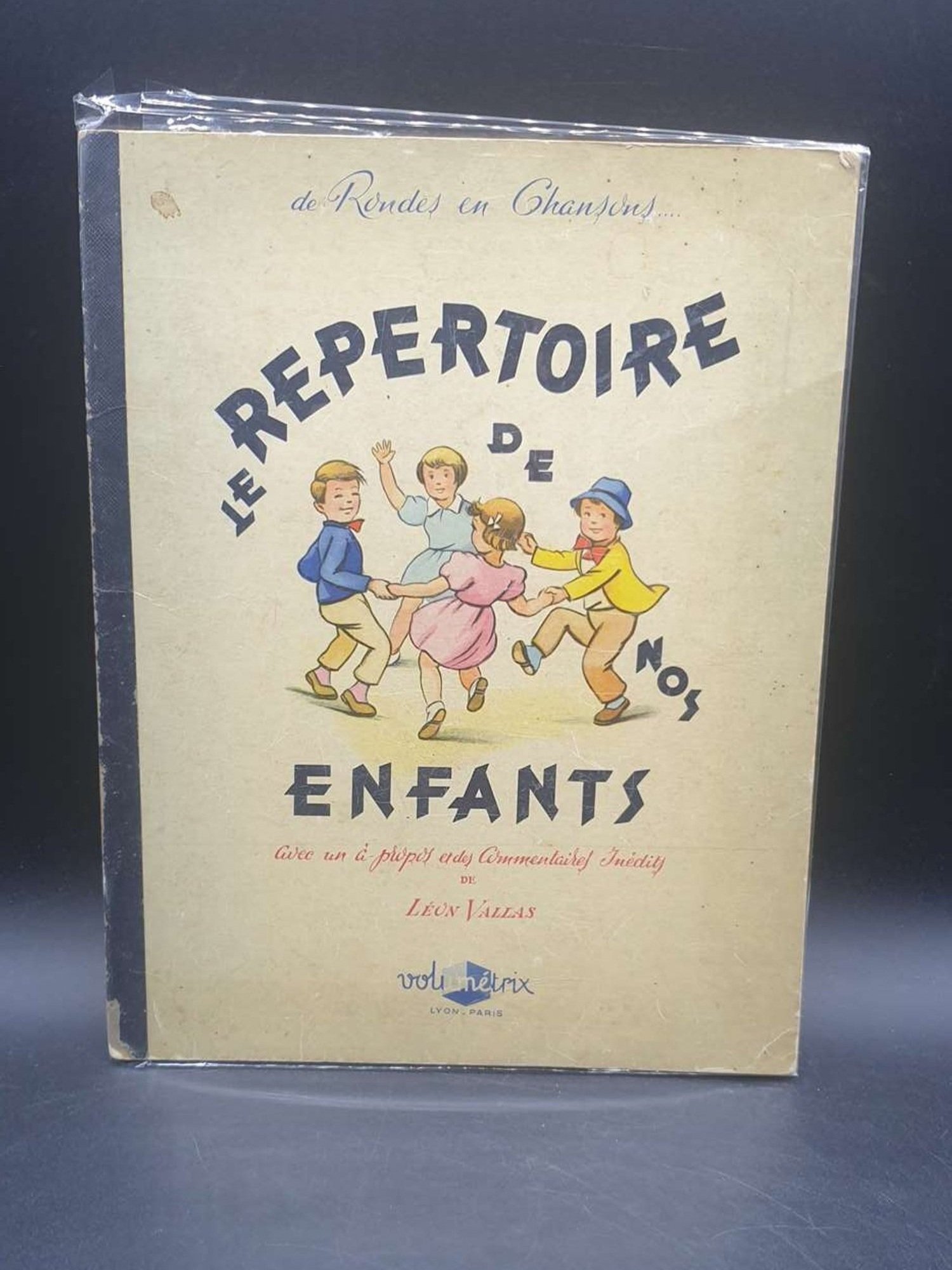 Livre le répertoire de nos enfants