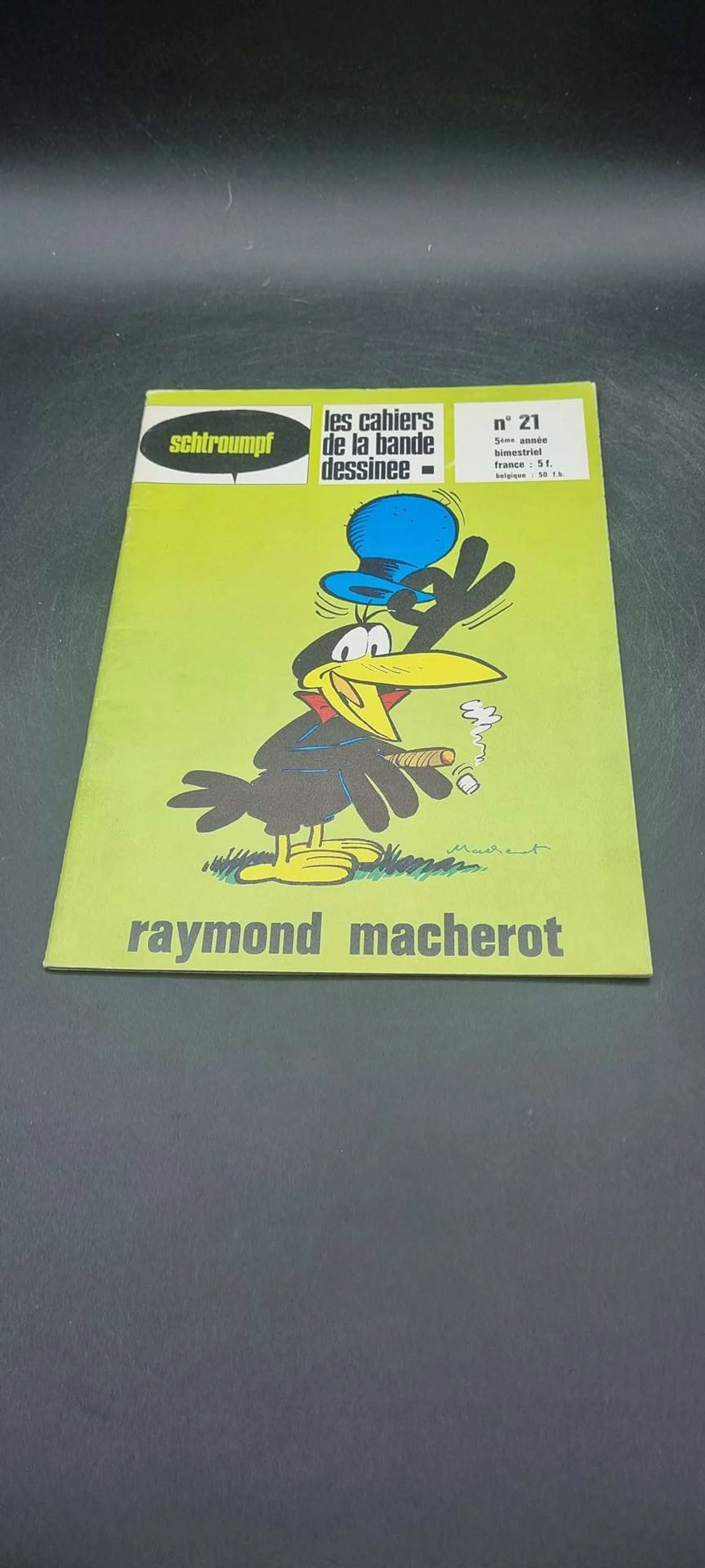 Revue schtroumpf Macherot n°21
