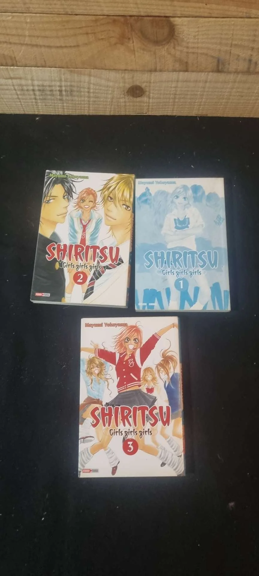Coffret Manga "Shiritsu Girls Girls Girls" - Volumes 1-3