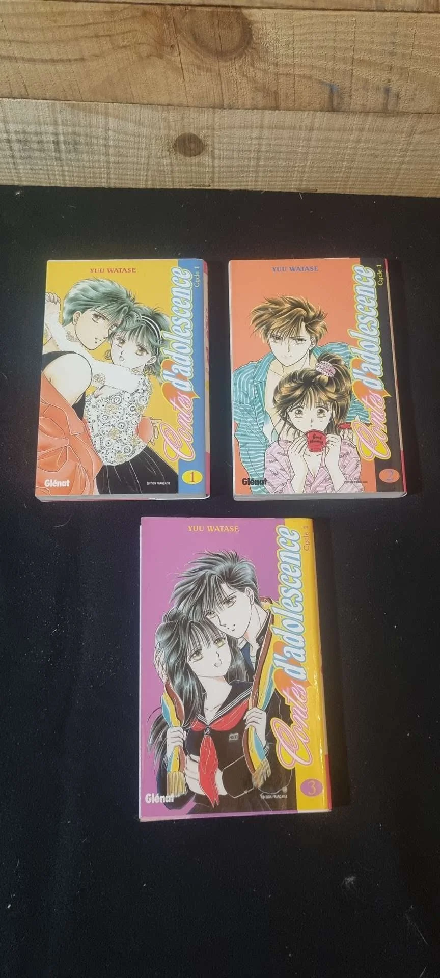 Trilogie Manga - Contes d'adolescence de Yuu Watase