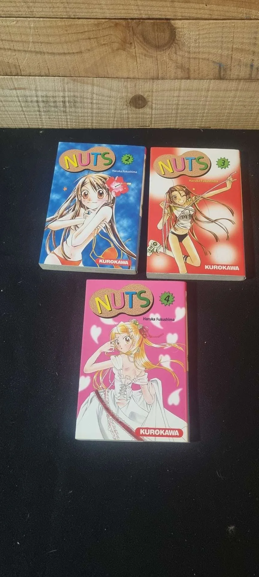 Mangas 'Nuts' Tomes 2-3-4