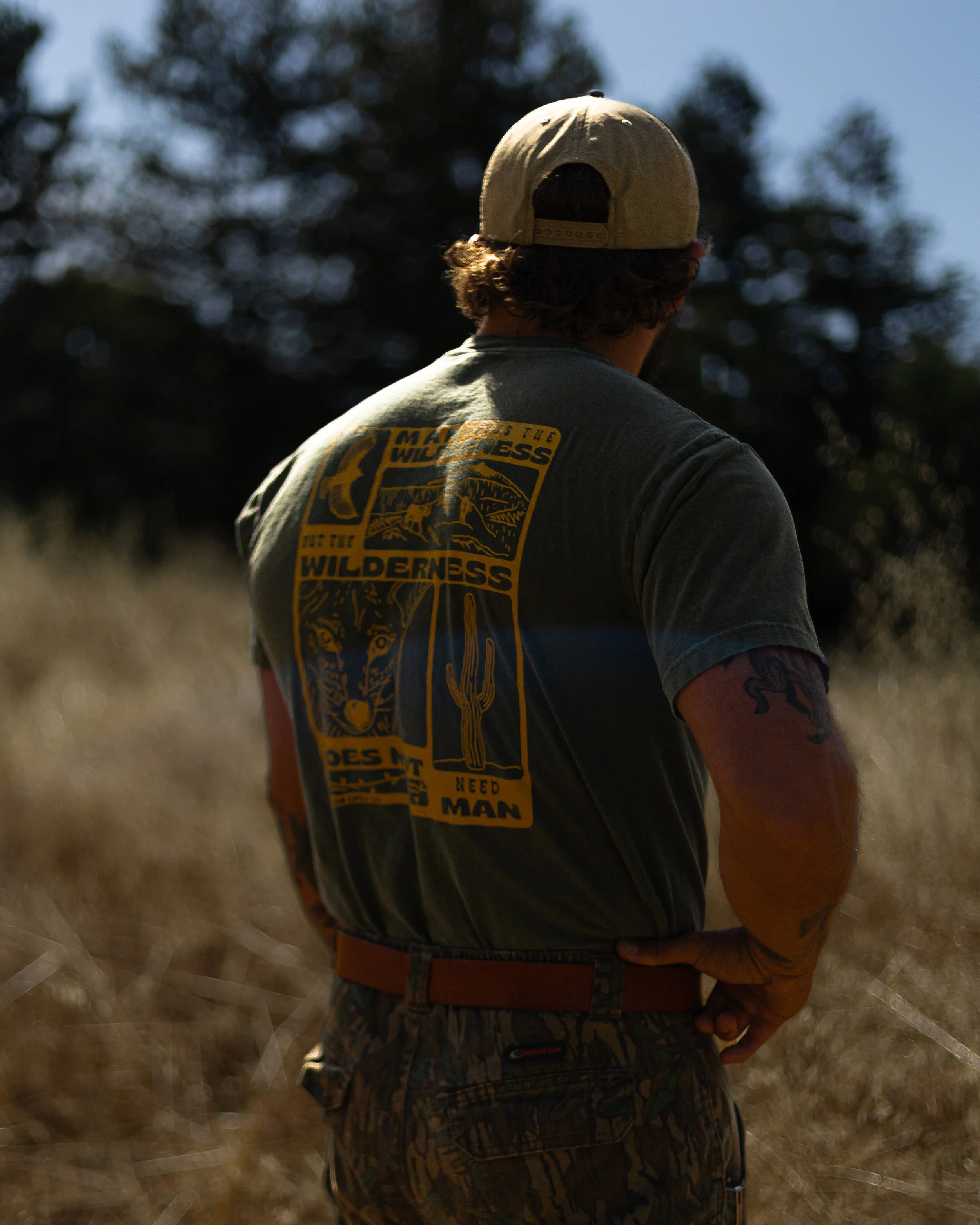 "Man and the wild"