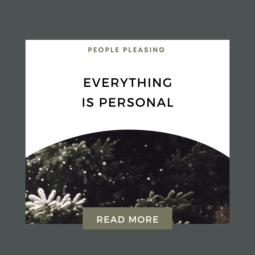 Everything is personal