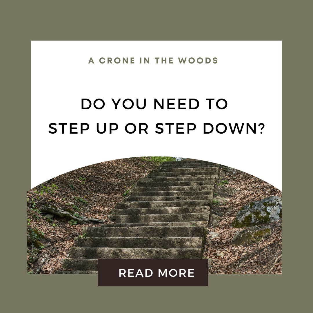 What does it look like to step up now? 