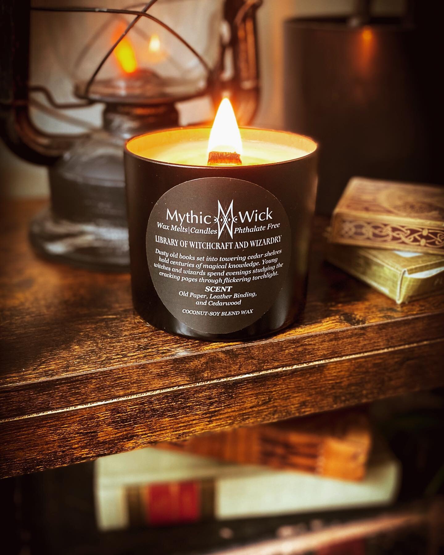 It&rsquo;s a gloomy day here in Seattle. We got a taste of spring last week and now back to storm clouds. Oh well, I&rsquo;m making the most of it by lighting my Library of Witchcraft and Wizardry candle and enjoying a cozy cup of tea.

Anyone readin