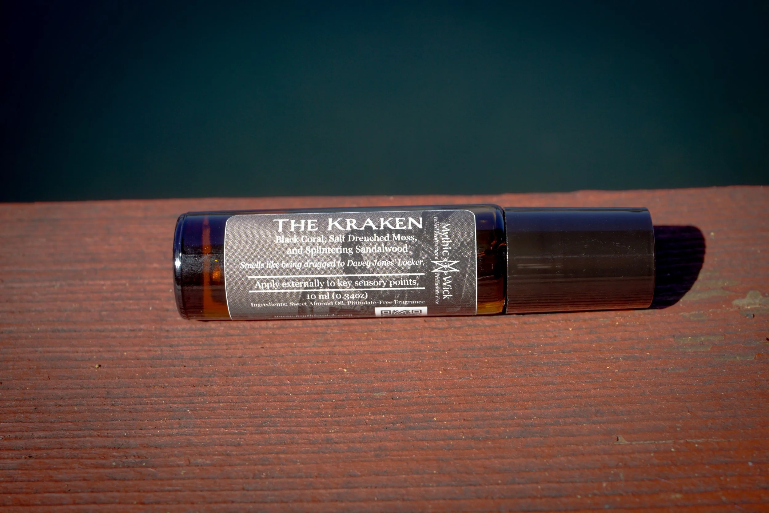 The Kraken Fragrance Roll-On — Mythic Wick