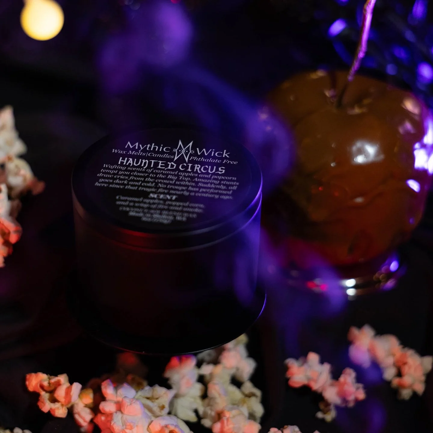 Grab your popcorn 🍿 Haunted Circus is back!

🎪Lingering outside the Big Top, the scents of caramel apples and popcorn wafting into the night air tempt you closer. The energy radiating from within is electric - acrobats, contortionists, fire breathe