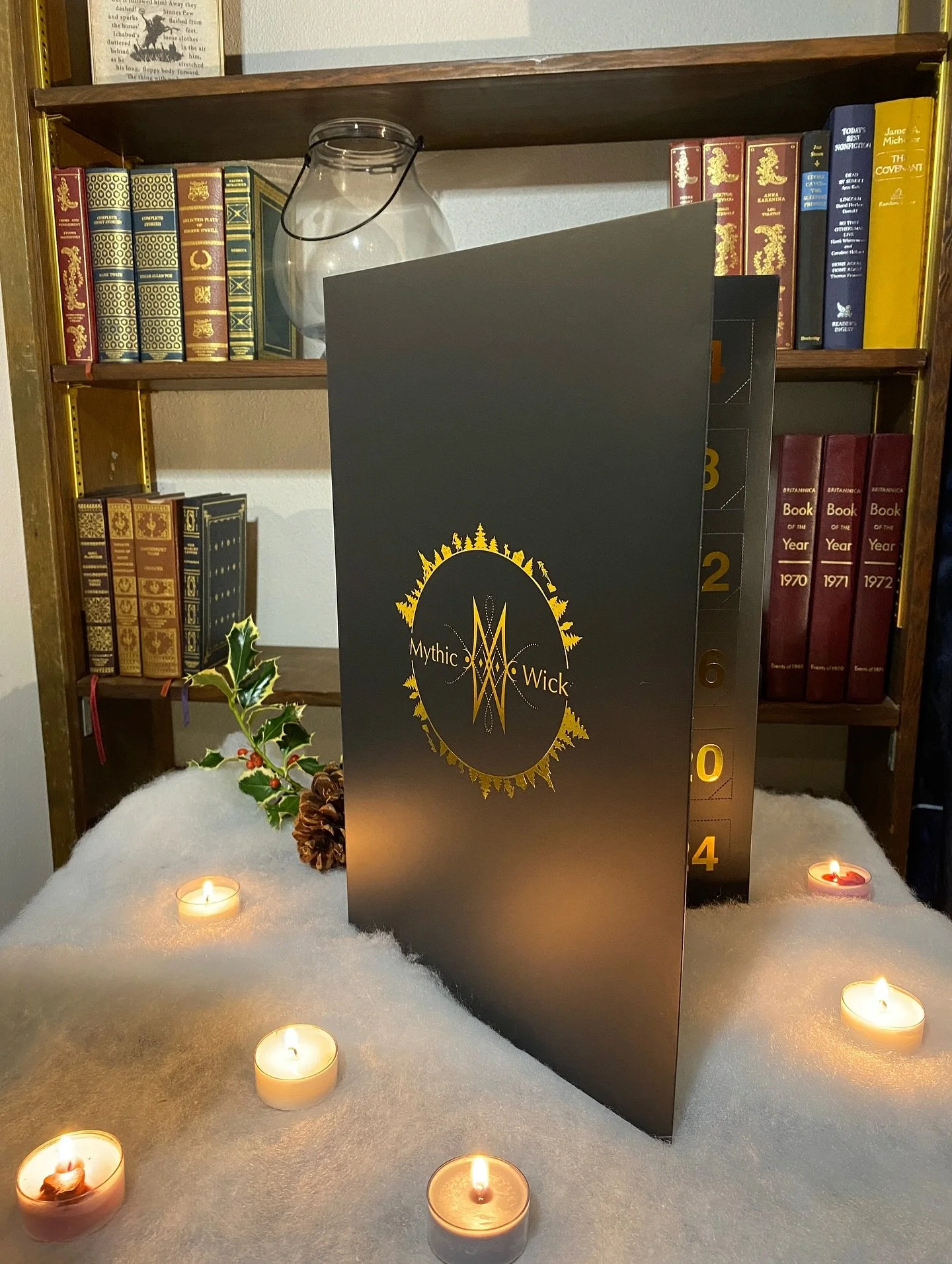 Advent Calendar Pre-Order pricing is available for less than 36 hours! I&rsquo;m offering 15% Off until Nov 1! ($12.60 in savings) 

This year&rsquo;s calendar features: 
🕯️20 scented Mythic Wick tealights (100+hrs burn time)
🕯️4 sample sized roll-