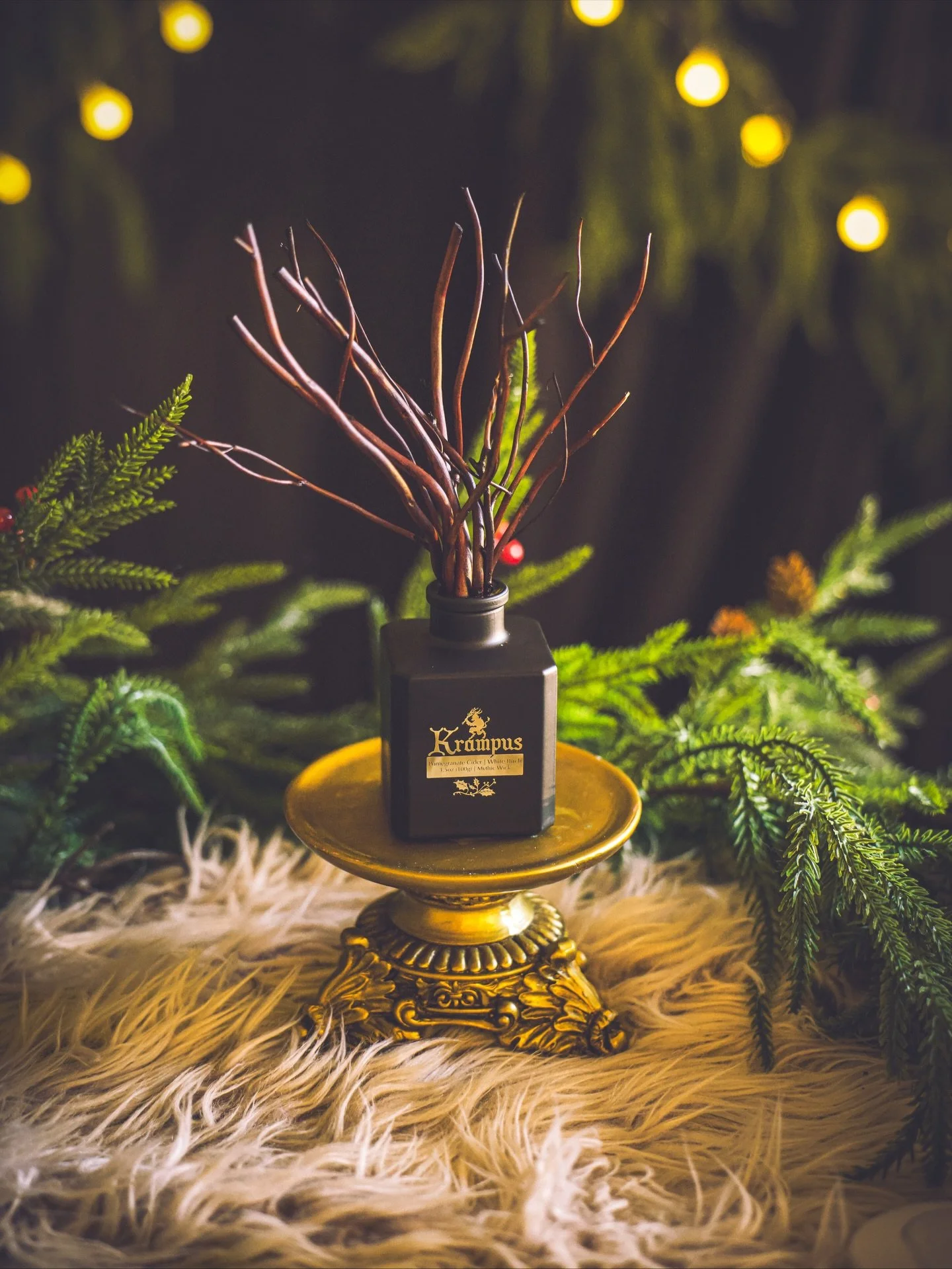 Krampus Reed Diffusers are coming back for Krampusnacht! Doubling as classy decor and home fragrance, these come beautifully boxed and make great gifts. They are now available for pre-order online and will be available at @krampus_bremerton Krampusna