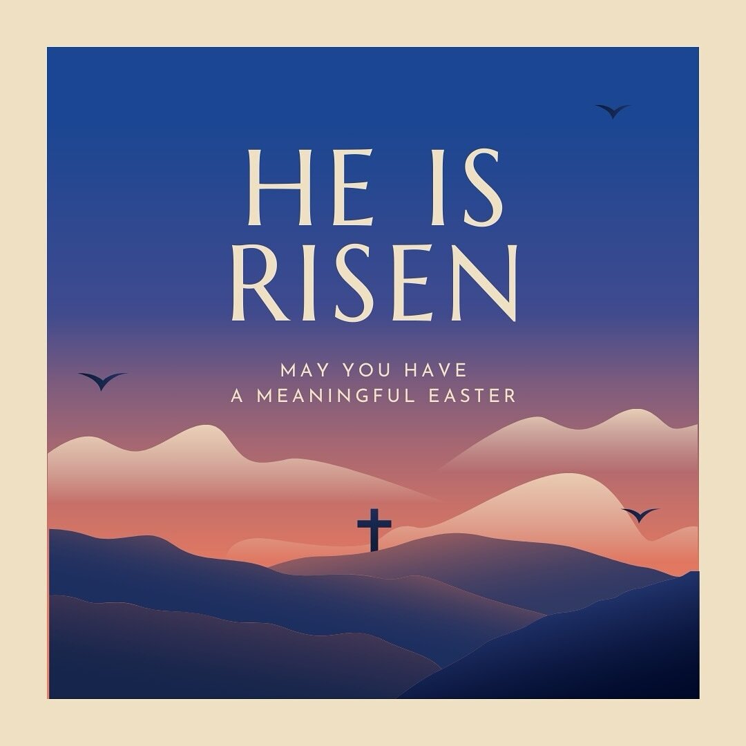 ✝️🌅🪨

&ldquo;He is not here; for he has risen, as he said!&rdquo; 
Matthew 28:6