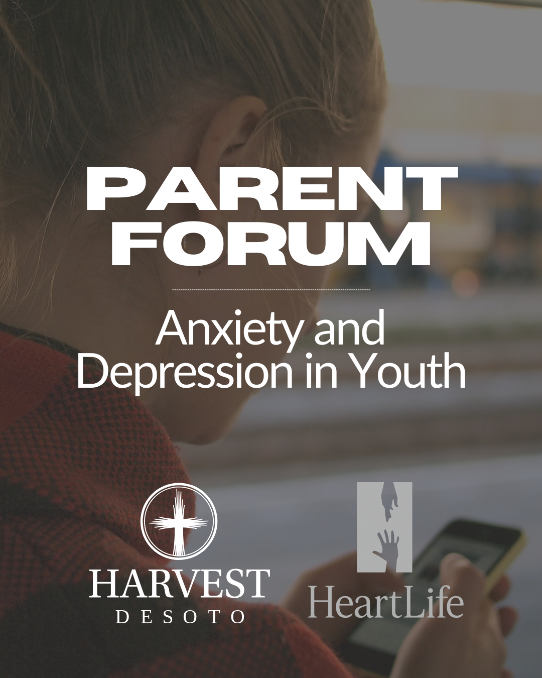 Parent Forum - Anxiety & Depression in Youth