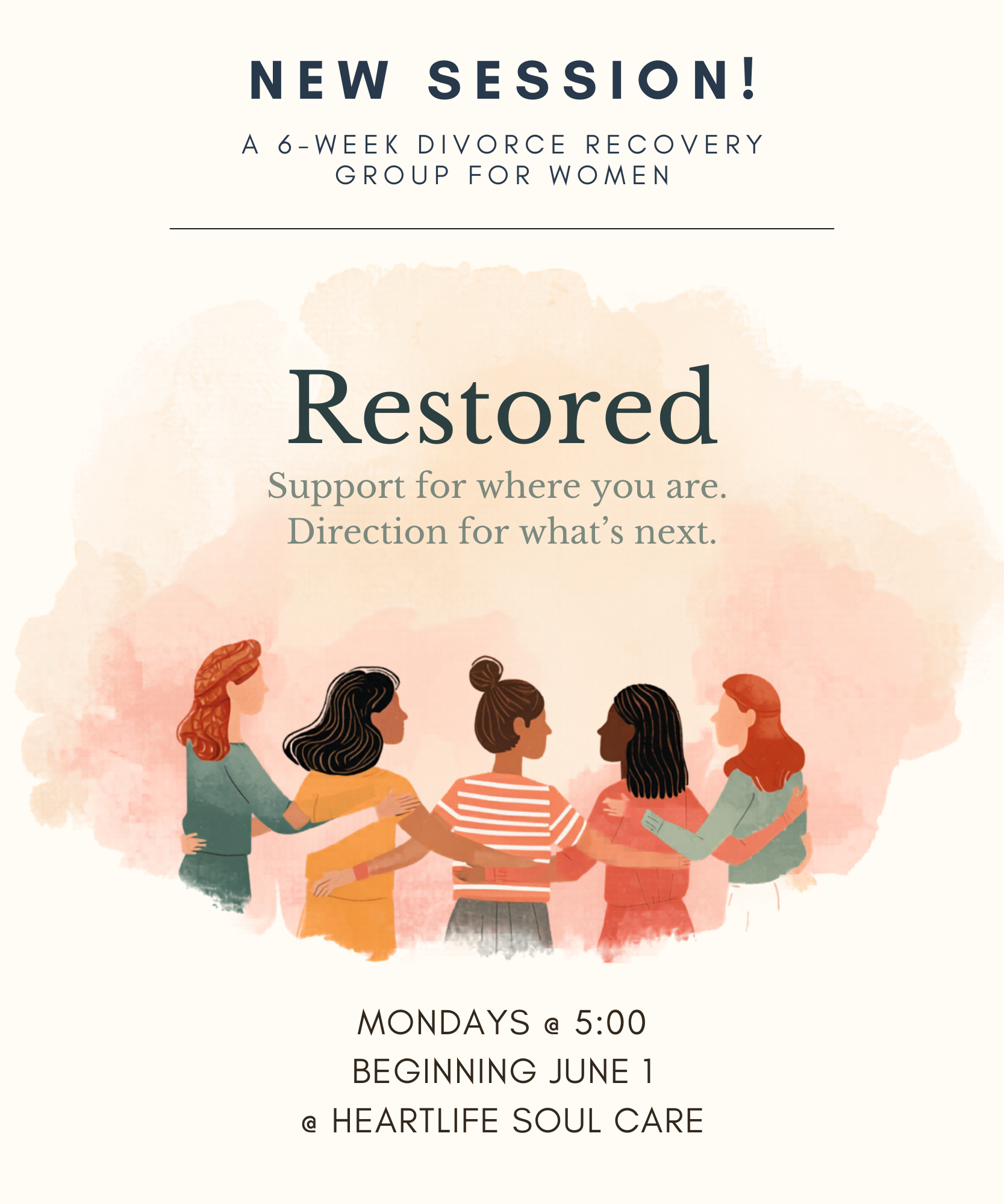 Restored: A Divorce Recovery Group for Women