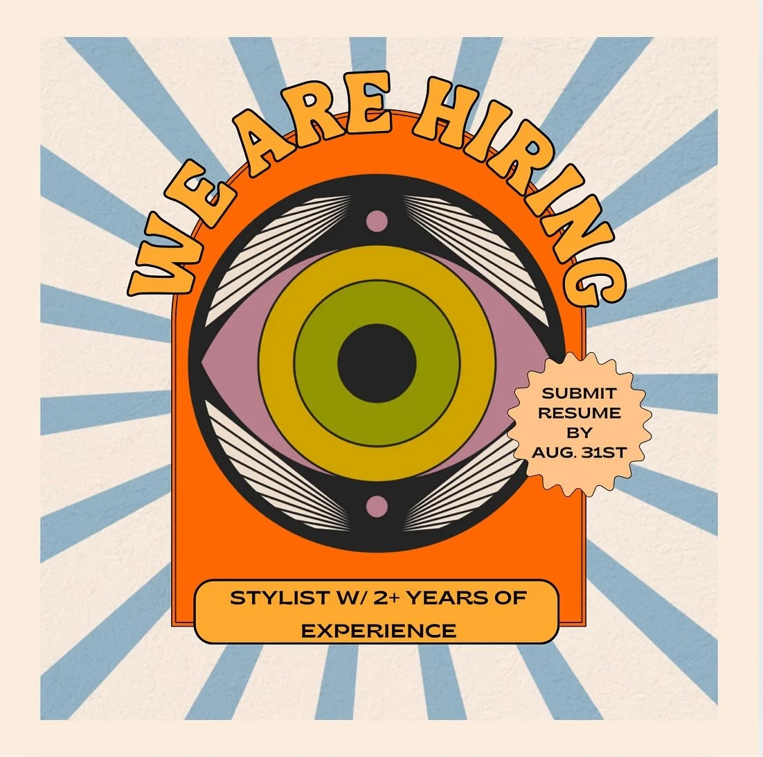 With the upcoming departure of one of our beloved Tigers Eye stylists, it&rsquo;s time to also move forward and start the search for a creative  individual that is passionate about hair, into no drama, understands inclusivity, and wants to grow in th