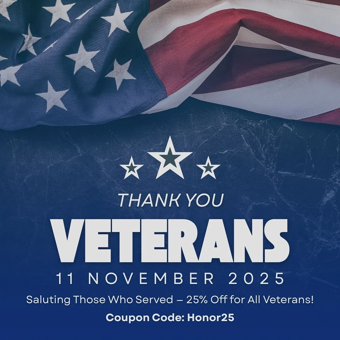 This Veterans Day, we salute those who served. 🇺🇸
All Veterans enjoy 25% OFF your laundry order this week at Laundry Hub!
Clean clothes, clean start &mdash; our small way to say THANK YOU.

🧺 Use code: VETERAN25
📅 Offer valid Nov 11&ndash;17
📍 D