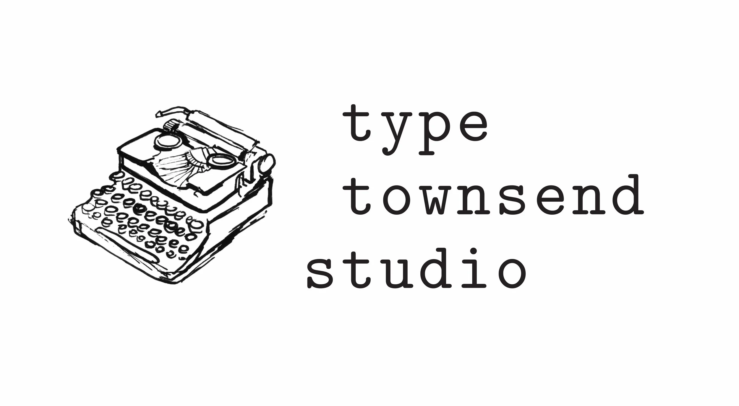 Letter writing 101 type townsend studio
