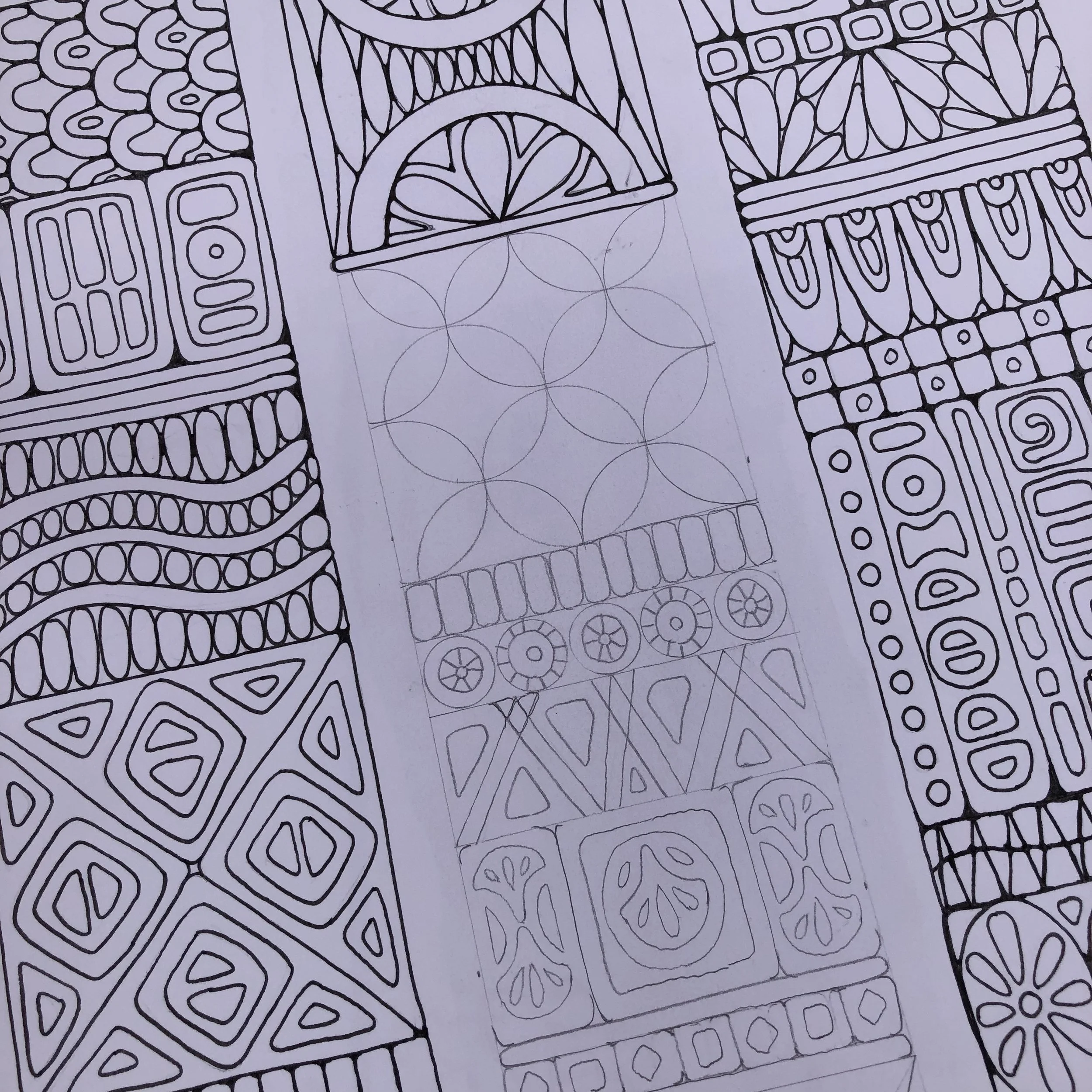 3 Column Coloring Poster and Prints — Amy Fortier