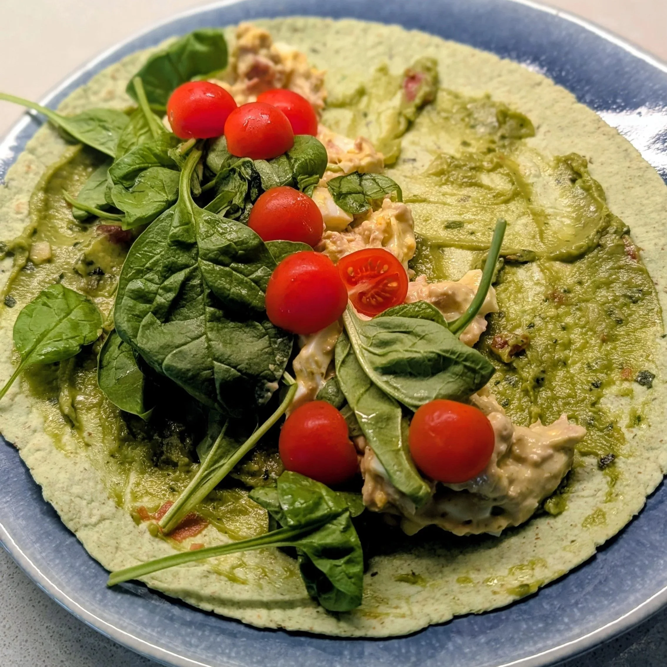 High Protein Tuna Wrap