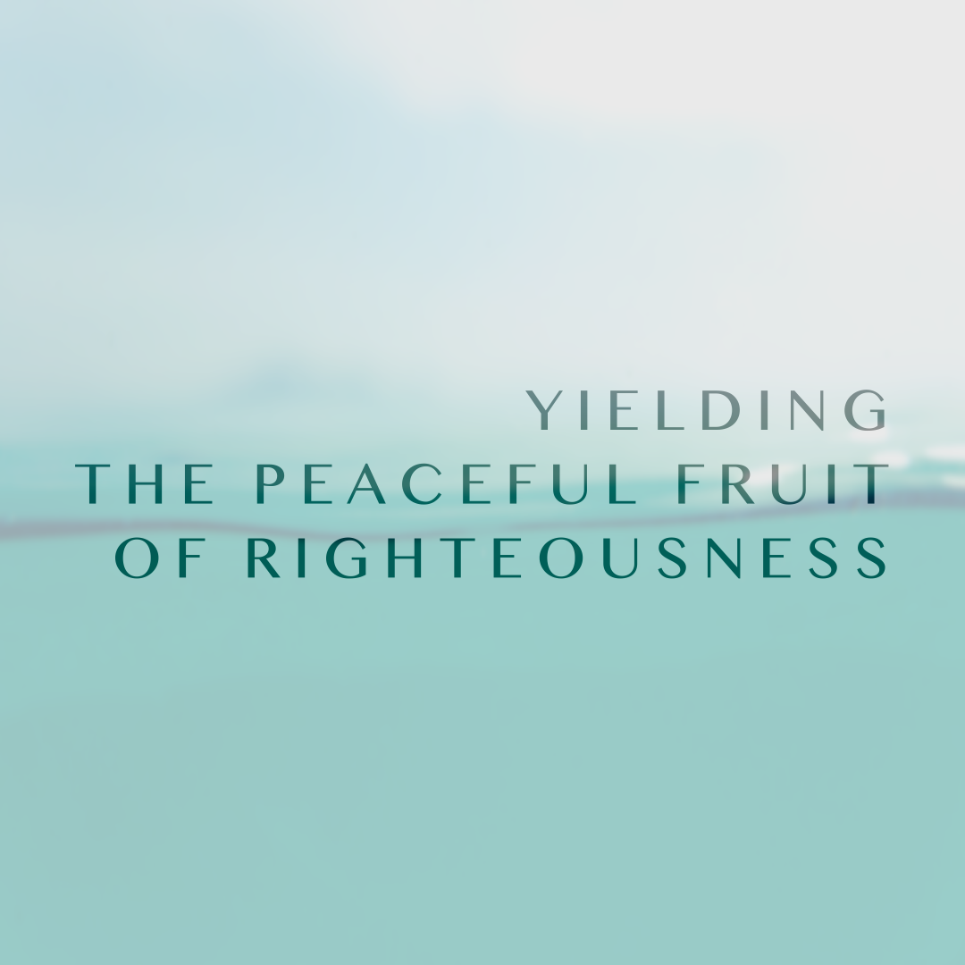 April 11 Sermon: Yielding the Peaceful Fruit of Righteousness