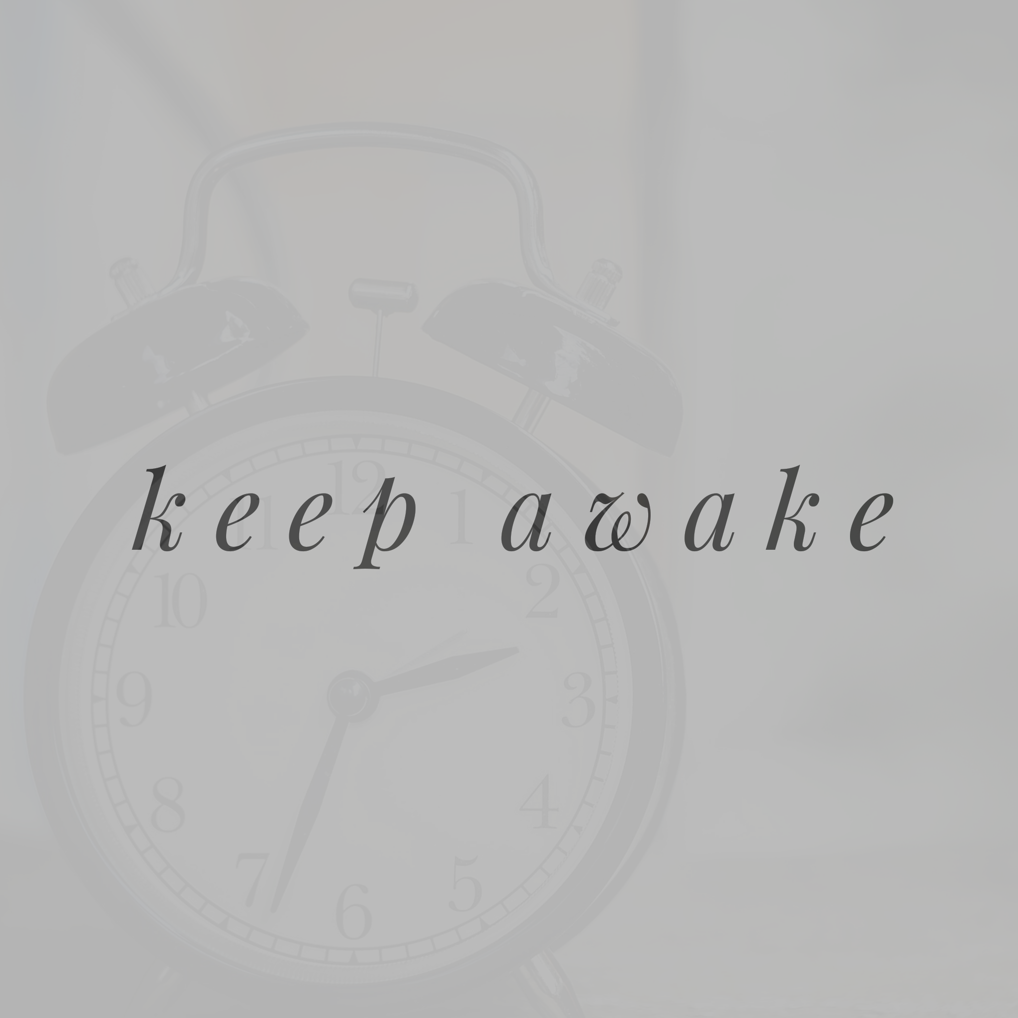December 3 Sermon: Keep Awake