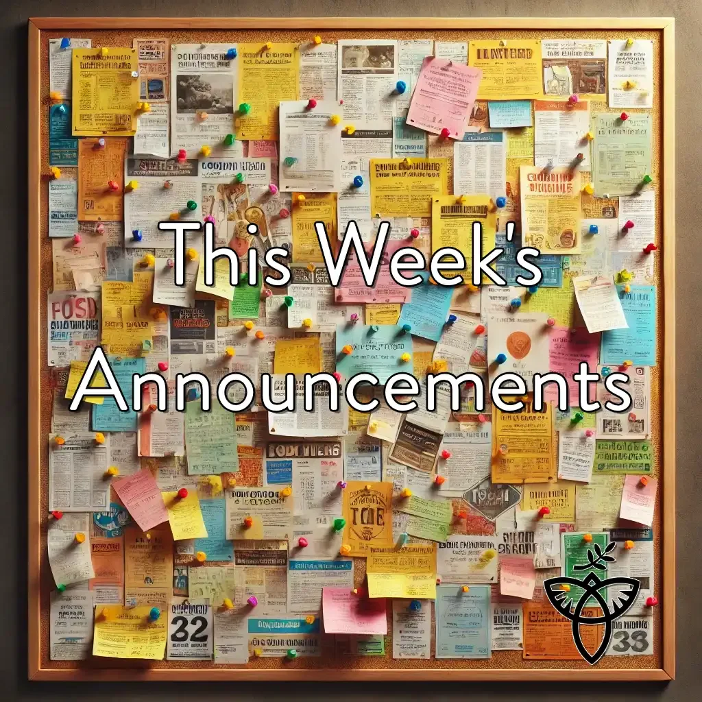 May 3, 2026 | Bulletin Announcements
