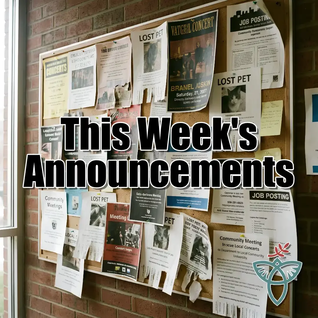 May 10, 2026 | Bulletin Announcements