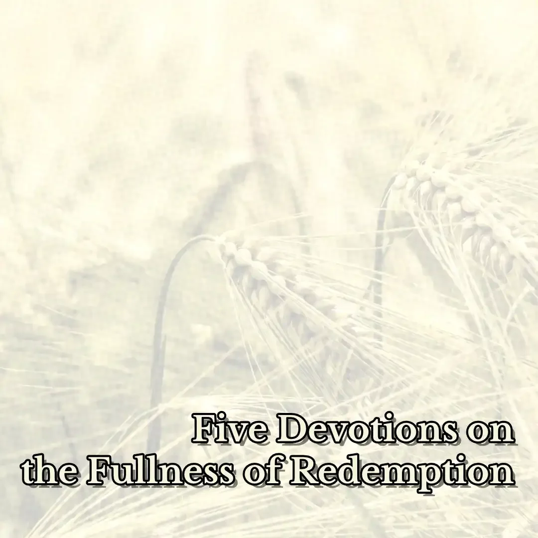Devotions | Redemption Secured | Ruth 4