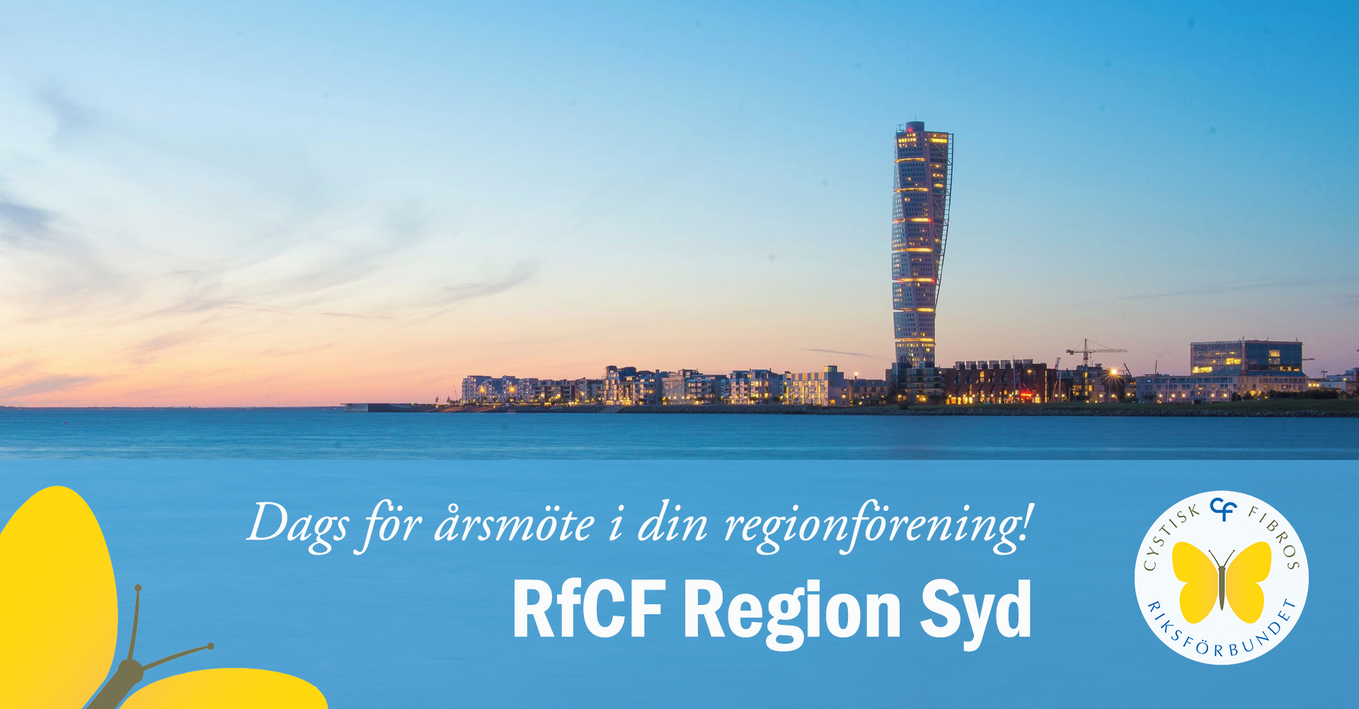 RfCF Region Syd bjuder in till årsmöte 22 mars