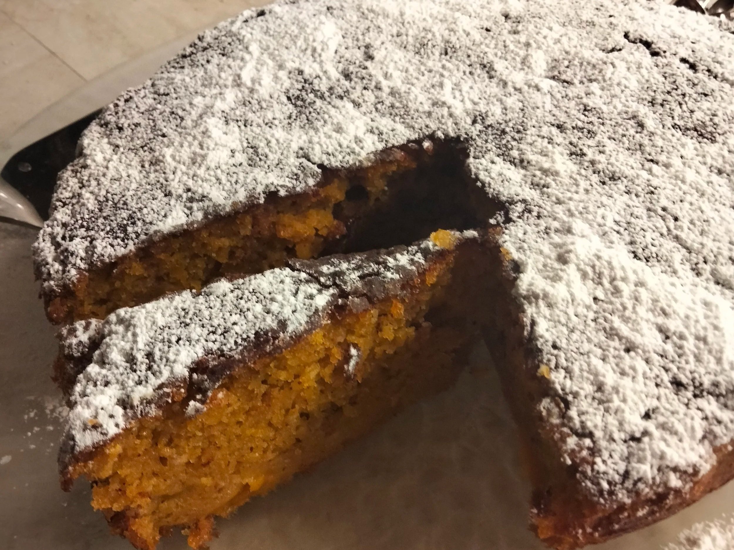 Pumpkin and Amaretti Cake